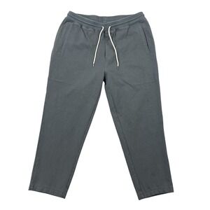 Vuori Mens‎ Large Coronado Terry Drawstring Jogger Sweatpants Smoked Beryl V457